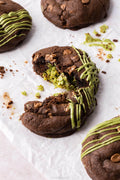 Dubai Chocolate Stuffed Cookie
